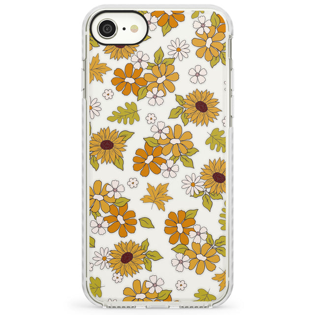 Boho SunflowersImpact Phone Case for iPhone SE