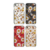 Halloween Skulls and Flowers Phone Case for iPhone SE