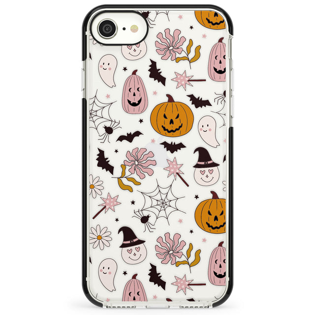 Spooky Mix Impact Phone Case for iPhone SE