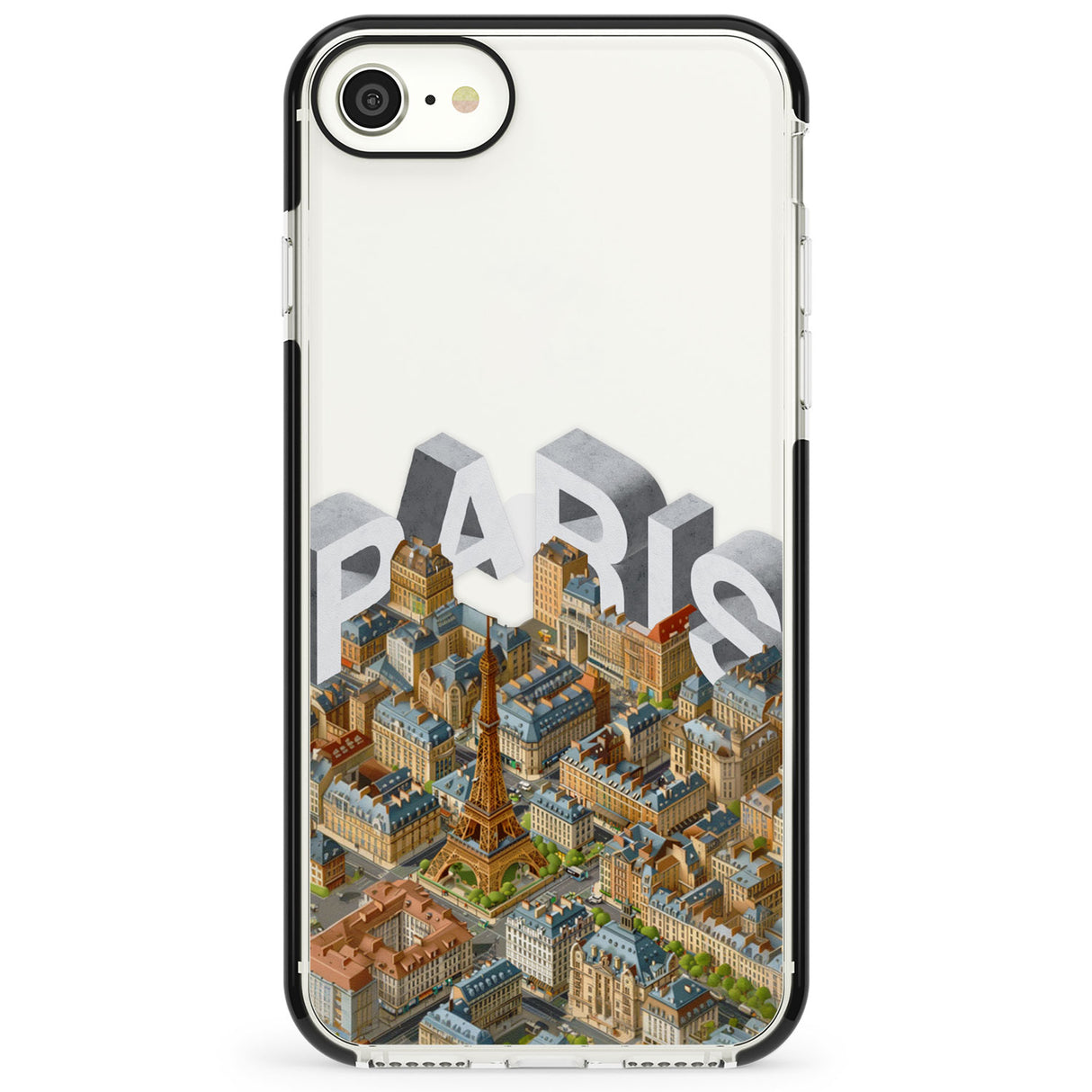 Paris Impact Phone Case for iPhone SE