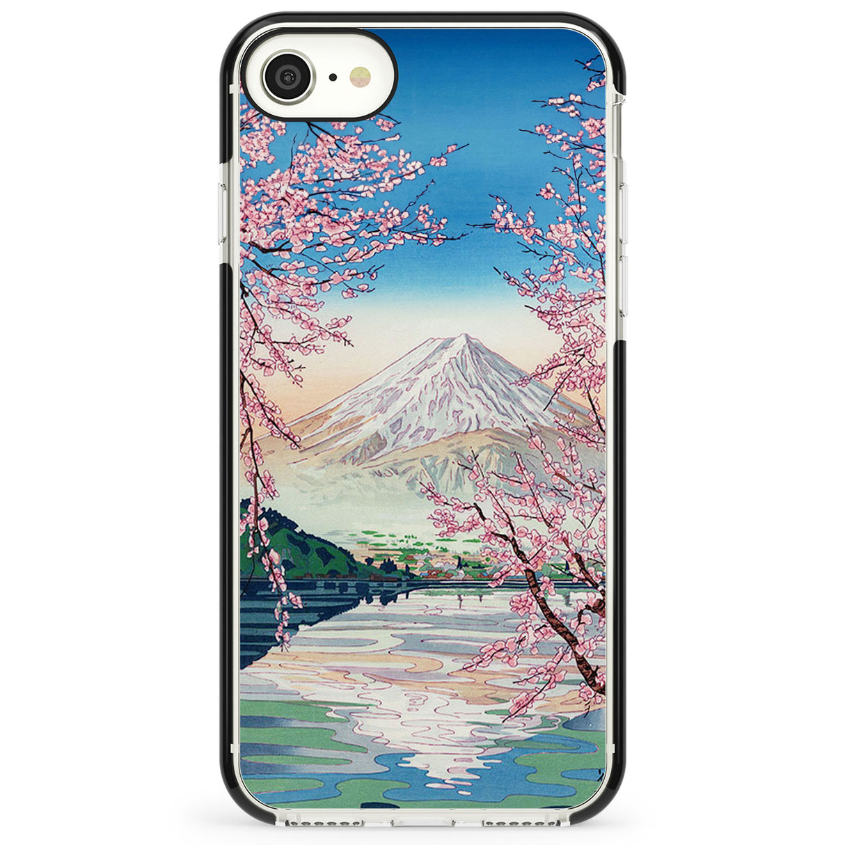 Mt. Fuji from Lake Kawaguchi Impact Phone Case for iPhone SE