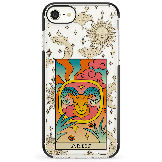 Celestial Zodiac - Aries Impact Phone Case for iPhone SE