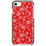 Red Bandana Impact Phone Case for iPhone SE