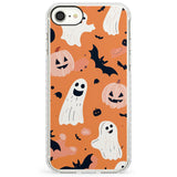 Orange Halloween PatternImpact Phone Case for iPhone SE