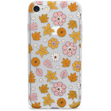 Autumn Leaves and Flowers Phone Case for iPhone SE 2020, iPhone SE 2022