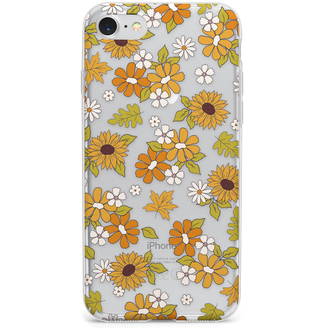 Boho Sunflowers Phone Case for iPhone SE 2020, iPhone SE 2022