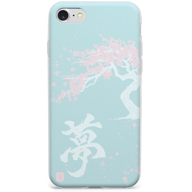 Dreams & Cherry Blossom Phone Case for iPhone SE 2020, iPhone SE 2022