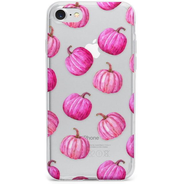 Pink Pumpkins Phone Case for iPhone SE 2020, iPhone SE 2022