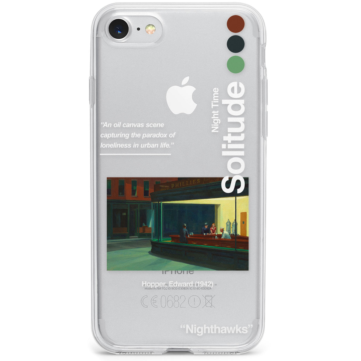 Nighthawks Phone Case for iPhone SE 2020, iPhone SE 2022