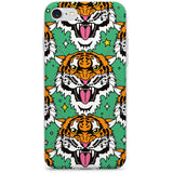 Fierce Jungle Tigers (Green) Phone Case for iPhone SE 2020, iPhone SE 2022