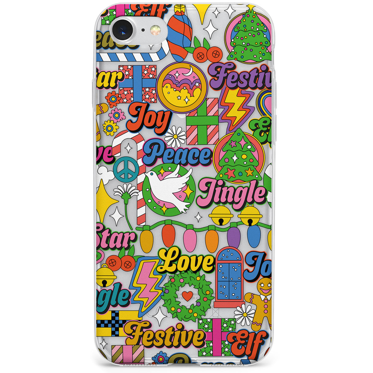 Peace & Festivities Phone Case for iPhone SE 2020, iPhone SE 2022