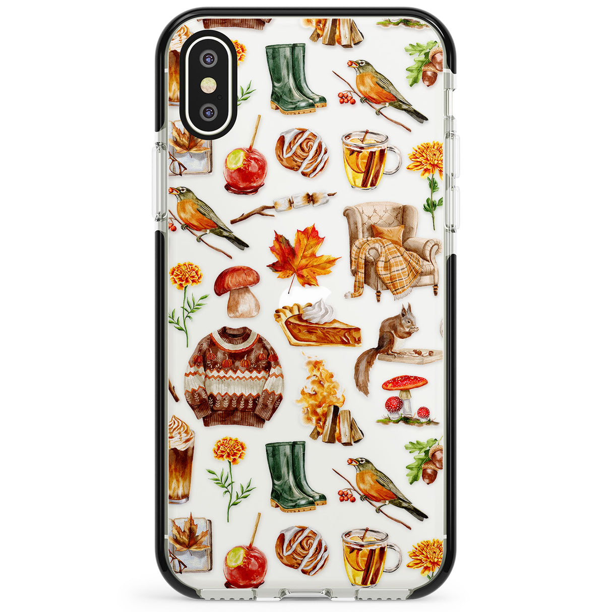 Cozy Autumn Aesthetic Phone Case for iPhone X XS Max XR