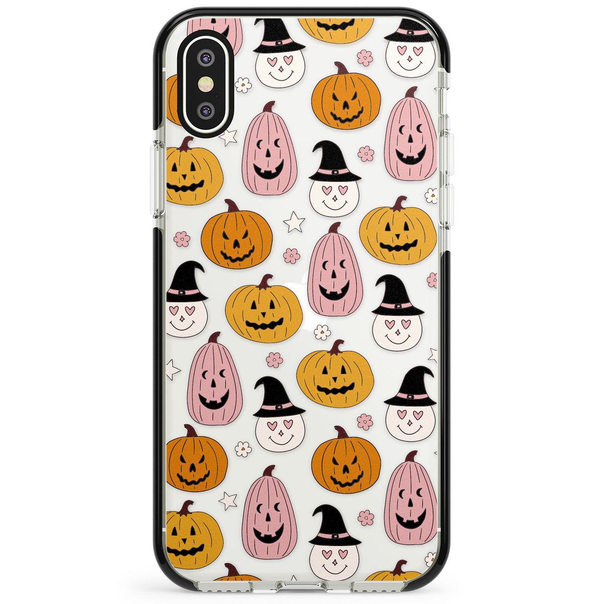 Witches and Pumpkins Pattern Phone Case for iPhone X XS Max XR