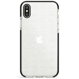 White Japanese Kanji Script Phone Case for iPhone X XS Max XR