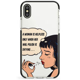 Drying Nails - Pop Art Phone Case for iPhone X XS Max XR