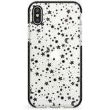 Black Cosmic Galaxy Pattern Phone Case for iPhone X XS Max XR