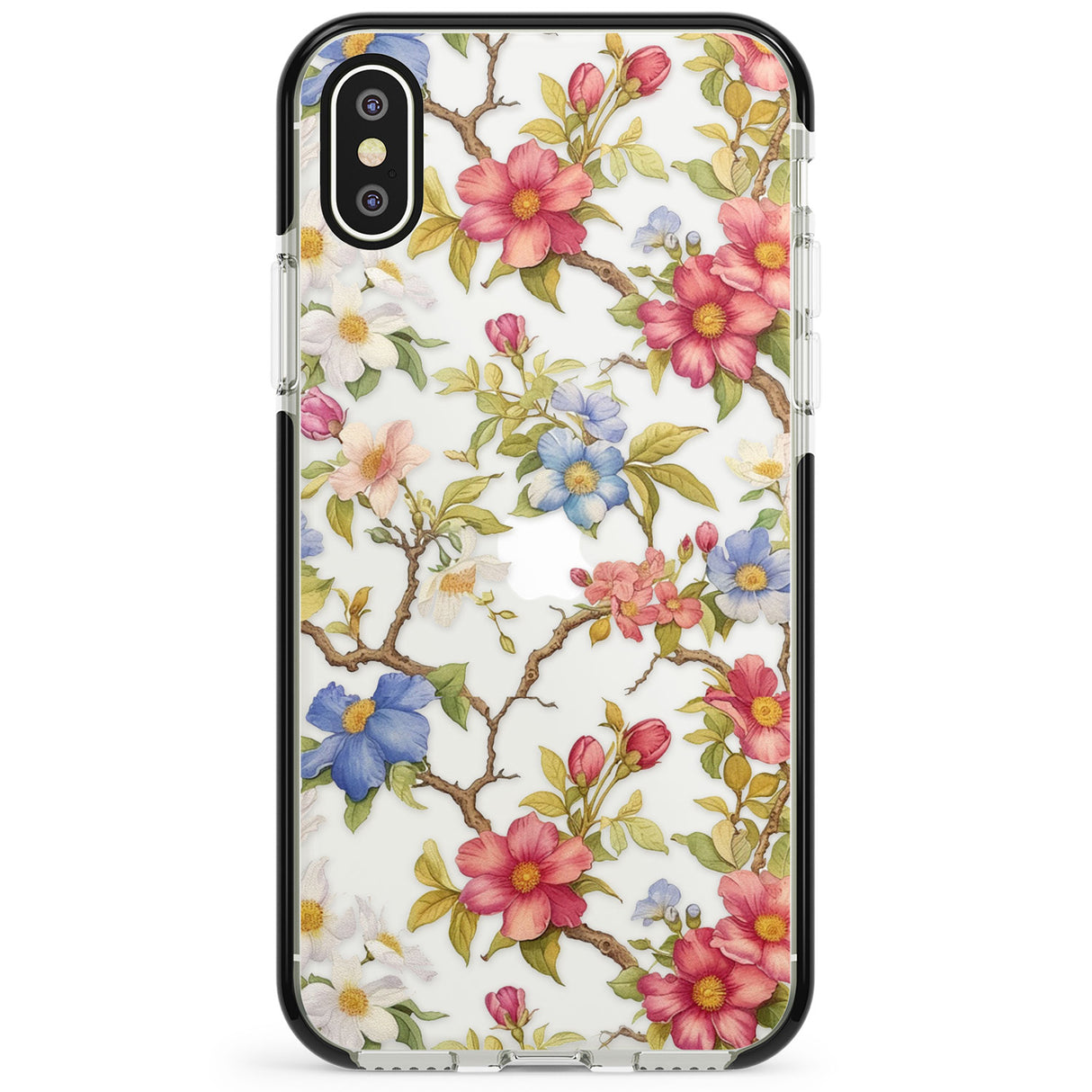 Vintage Vines & Flowers Phone Case for iPhone X XS Max XR