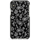 Black Bandana Phone Case for iPhone X XS Max XR