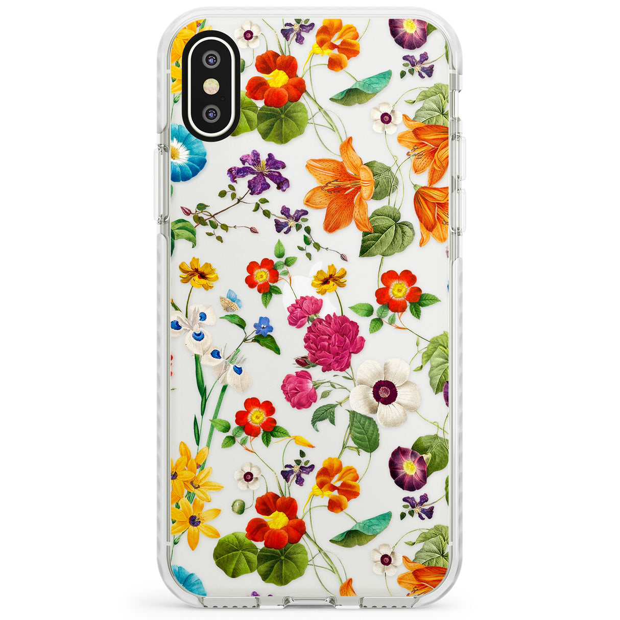 Whimsical Wildflowers Impact Phone Case for iPhone X XS Max XR