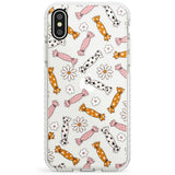 Floral Candy Impact Phone Case for iPhone X XS Max XR