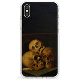 Still Life of Three Skulls Impact Phone Case for iPhone X XS Max XR