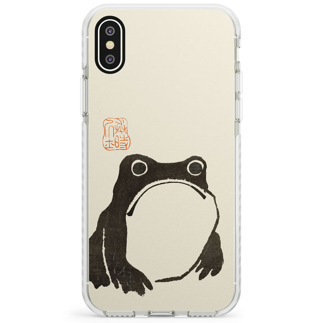 Matsumoto Hoji Frog Impact Phone Case for iPhone X XS Max XR