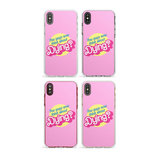 Pink Bolt Pattern Phone Case for iPhone X XS Max XR