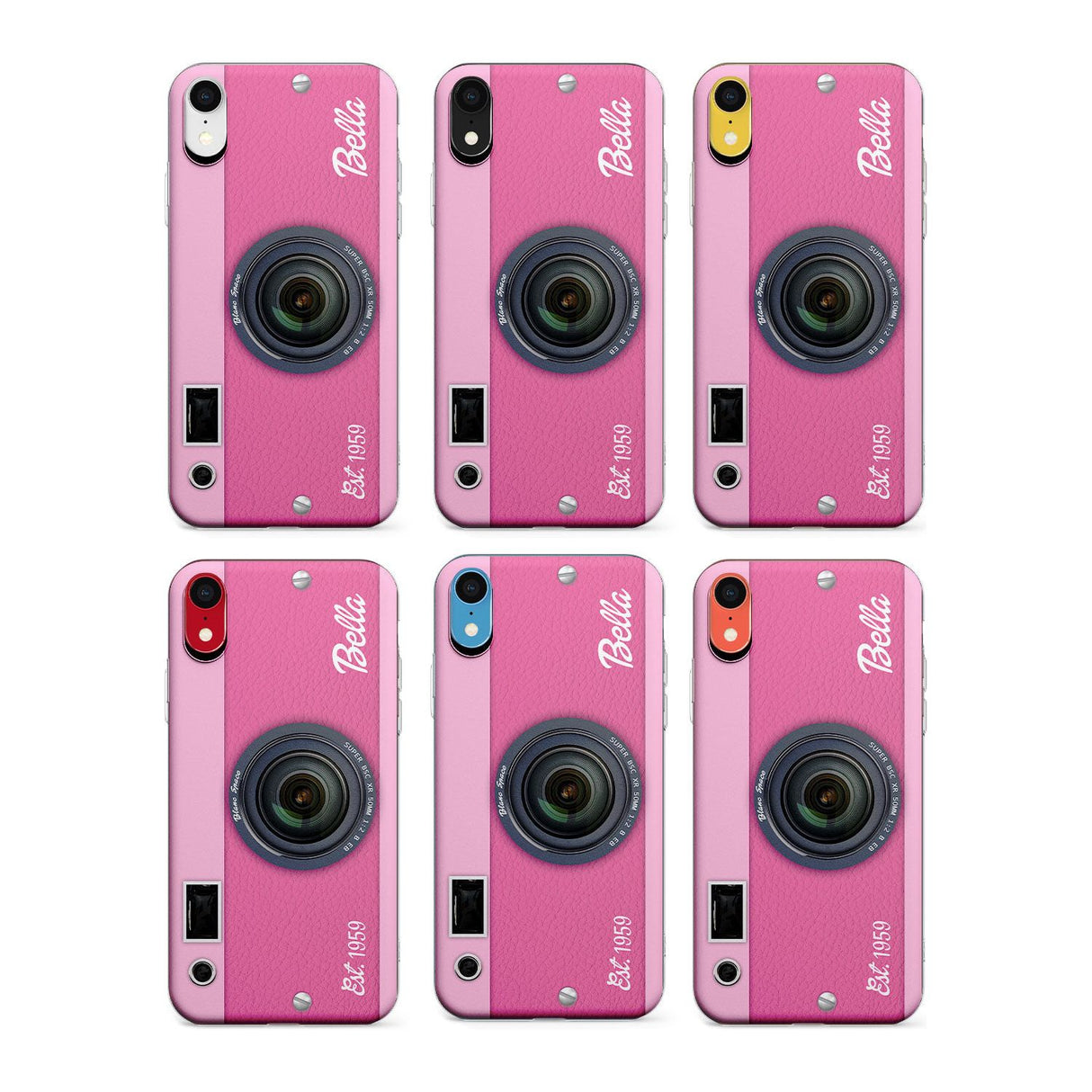 Personalised Pink Dream Camera Phone Case for iPhone X XS Max XR