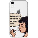 Drying Nails - Pop Art Phone Case for iPhone X, XS Max, XR