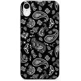 Black Bandana Phone Case for iPhone X, XS Max, XR