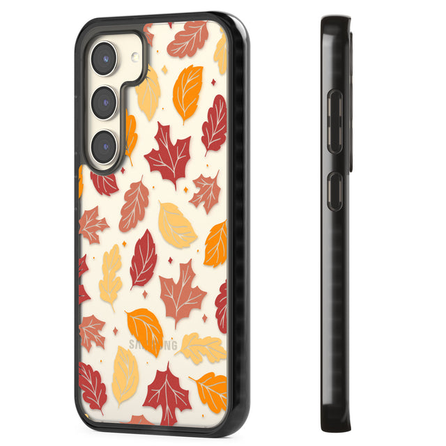 Autumn Leaves Impact Phone Case for Samsung Galaxy S24, Samsung Galaxy S23, Samsung Galaxy S22