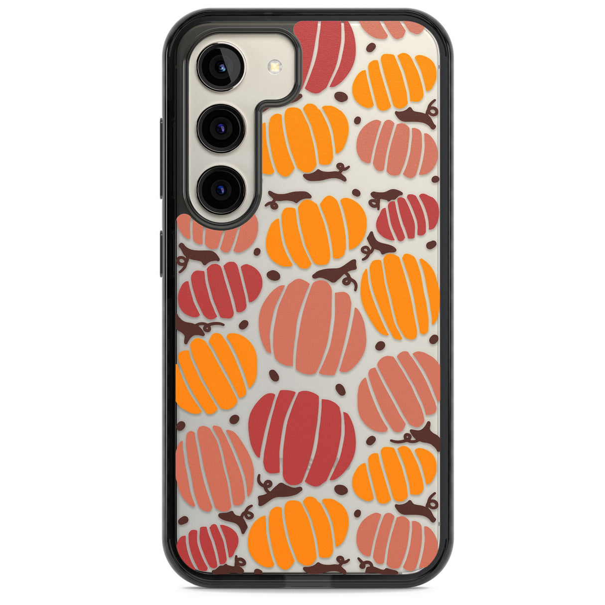 Autumn Pumpkin Patch Impact Phone Case for Samsung Galaxy S24, Samsung Galaxy S23, Samsung Galaxy S22