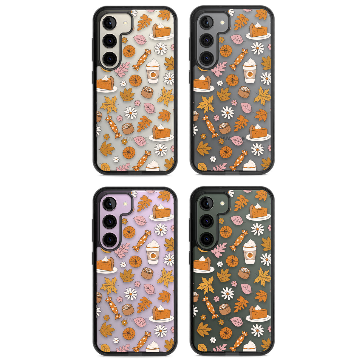 Pumpkin Spice Impact Phone Case for Samsung Galaxy S24, Samsung Galaxy S23, Samsung Galaxy S22