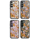 Butterfly & Bloom Autumn Floral Impact Phone Case for Samsung Galaxy S24, Samsung Galaxy S23, Samsung Galaxy S22