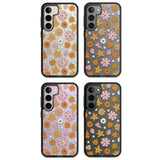 Autumn Leaves and Flowers Impact Phone Case for Samsung Galaxy S24, Samsung Galaxy S23, Samsung Galaxy S22