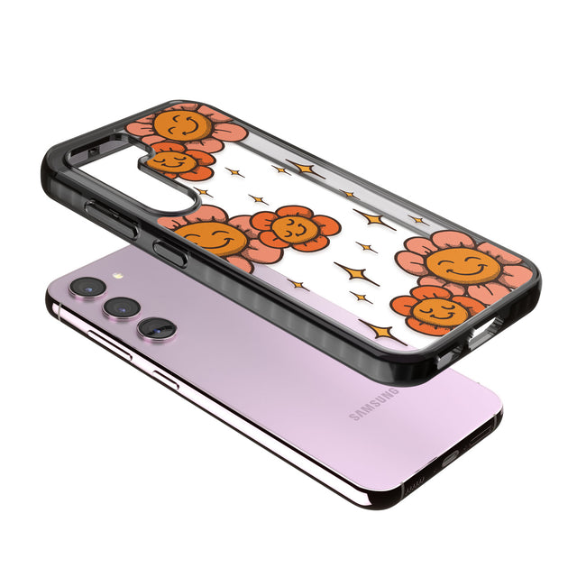 Mellow Flowers Impact Phone Case for Samsung Galaxy S24, Samsung Galaxy S23, Samsung Galaxy S22