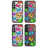 Vibrant Butterflies Impact Phone Case for Samsung Galaxy S24, Samsung Galaxy S23, Samsung Galaxy S22