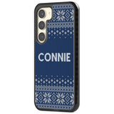 Personalised Blue Christmas Knitted Jumper Custom Phone Case iPhone 15 Pro Max / Black Impact Case,iPhone 15 Plus / Black Impact Case,iPhone 15 Pro / Black Impact Case,iPhone 15 / Black Impact Case,iPhone 15 Pro Max / Impact Case,iPhone 15 Plus / Impact Case,iPhone 15 Pro / Impact Case,iPhone 15 / Impact Case,iPhone 15 Pro Max / Magsafe Black Impact Case,iPhone 15 Plus / Magsafe Black Impact Case,iPhone 15 Pro / Magsafe Black Impact Case,iPhone 15 / Magsafe Black Impact Case,iPhone 14 Pro Max / Black Impact