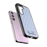 Personalised Simple Light Blue Dots Custom Phone Case iPhone 15 Pro Max / Black Impact Case,iPhone 15 Plus / Black Impact Case,iPhone 15 Pro / Black Impact Case,iPhone 15 / Black Impact Case,iPhone 15 Pro Max / Impact Case,iPhone 15 Plus / Impact Case,iPhone 15 Pro / Impact Case,iPhone 15 / Impact Case,iPhone 15 Pro Max / Magsafe Black Impact Case,iPhone 15 Plus / Magsafe Black Impact Case,iPhone 15 Pro / Magsafe Black Impact Case,iPhone 15 / Magsafe Black Impact Case,iPhone 14 Pro Max / Black Impact Case,i