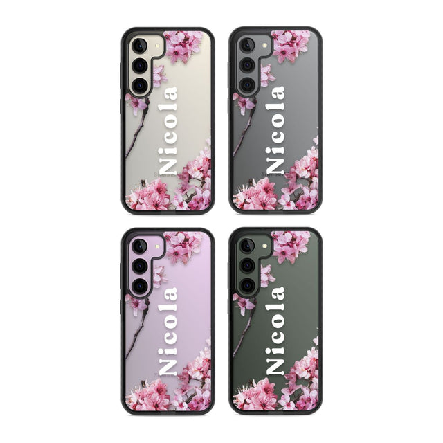 Personalised Cherry Blossoms with Text Custom Phone Case iPhone 15 Pro Max / Black Impact Case,iPhone 15 Plus / Black Impact Case,iPhone 15 Pro / Black Impact Case,iPhone 15 / Black Impact Case,iPhone 15 Pro Max / Impact Case,iPhone 15 Plus / Impact Case,iPhone 15 Pro / Impact Case,iPhone 15 / Impact Case,iPhone 15 Pro Max / Magsafe Black Impact Case,iPhone 15 Plus / Magsafe Black Impact Case,iPhone 15 Pro / Magsafe Black Impact Case,iPhone 15 / Magsafe Black Impact Case,iPhone 14 Pro Max / Black Impact Cas