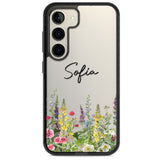 Personalised Garden Wildfowers Impact Phone Case for Samsung Galaxy S24, Samsung Galaxy S23, Samsung Galaxy S22