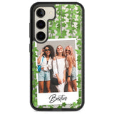 Personalised Ivy Vine Instant Photo Custom Phone Case Samsung S22 / Black Impact Case,Samsung S23 / Black Impact Case Blanc Space