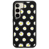 White Daisy Pattern (Black)