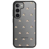 Pug Dog Pattern Clear