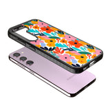 Floral Fiesta Impact Phone Case for Samsung Galaxy S24, Samsung Galaxy S23, Samsung Galaxy S22