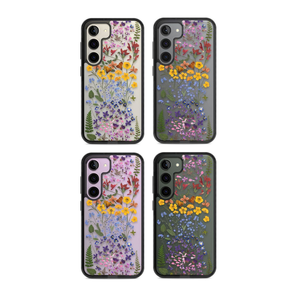 Wild Flower Stripe Design