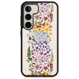 Wildflower Stripe Design - Cream