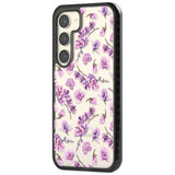 Purple Orchids Transparent Floral