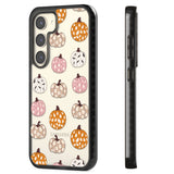 Floral Pumpkins Impact Phone Case for Samsung Galaxy S24, Samsung Galaxy S23, Samsung Galaxy S22