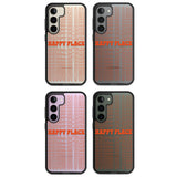 Happy Place (Orange) Impact Phone Case for Samsung Galaxy S24, Samsung Galaxy S23, Samsung Galaxy S22